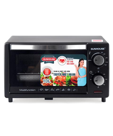 Lò Nướng Điện 10 Lít Sunhouse SHD4210 Đen