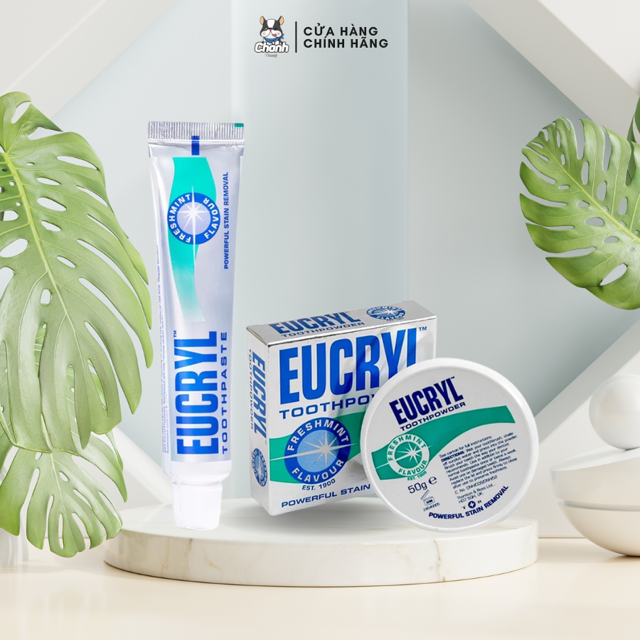 Kem đánh răng - bột tẩy trắng răng eucryl