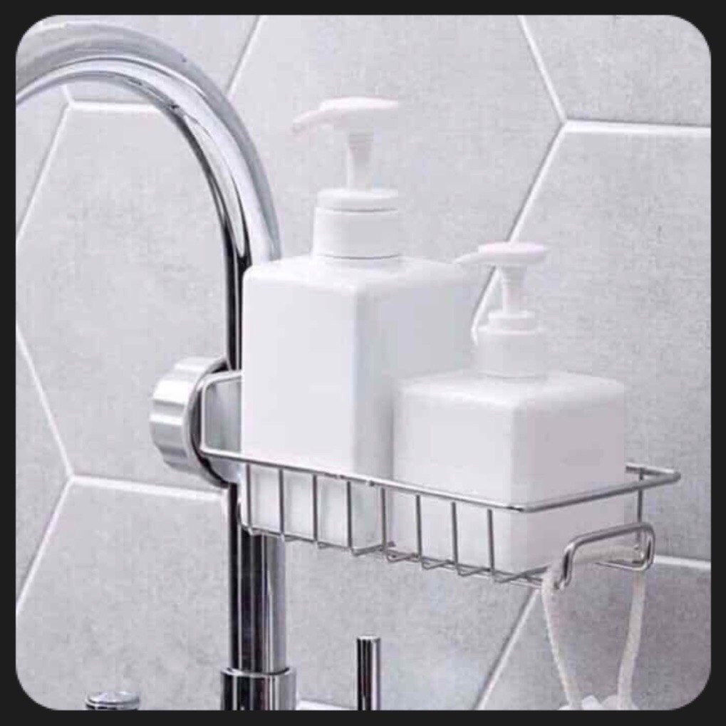 [HCM]KHAY ĐỰNG XÀ PHÒNG MỸ PHẨM ĐỒ DÙNG NHÀ TẮM NHÀ VỆ SINH INOX 304 KHÔNG GỈ CAO CẤP - GIÁ INOX GẮN VÒI SEN TIỆN DỤNG - RÁO NƯỚC NGĂN NẮP SẠCH SẼ