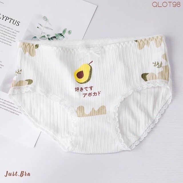 [HCM]Quần Lót Cotton Trái Bơ Xinh Xắn