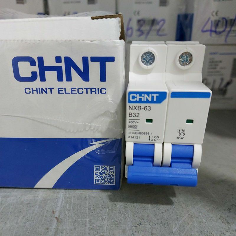 Aptomat mcb chint nxb-63 1p 2p 3p