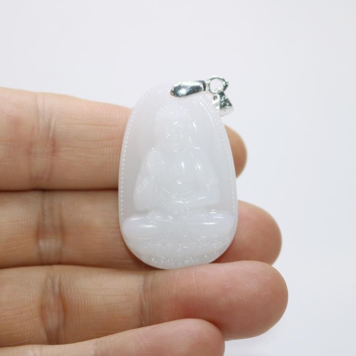 Mặt dây chuyền phật bản mệnh tuổi Tuất, Hợi size nhỏ- Phật A Di Đà