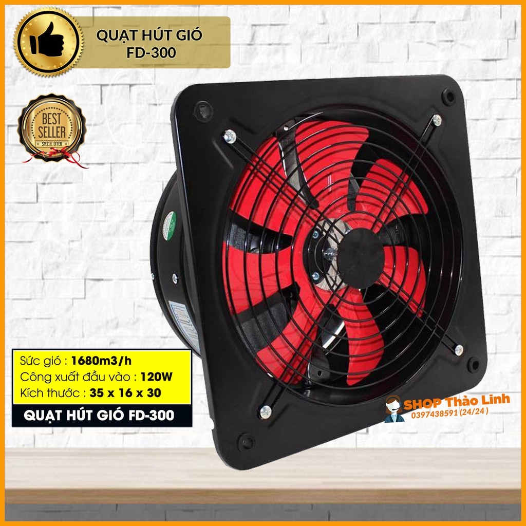 ✠✘☏  [THEO DÕI SHOP để nhận COUPON 20 ] QUẠT HÚT GIÓ - QUẠT THÔNG GIÓ Model : FD-250 FD300 - SỨC HÚT LỚN