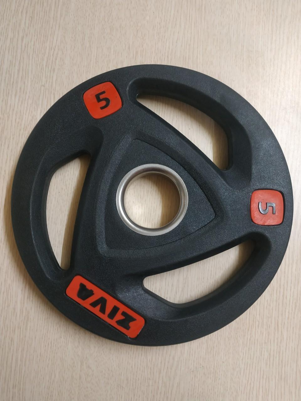 Tạ đĩa cao su ziva 5kg