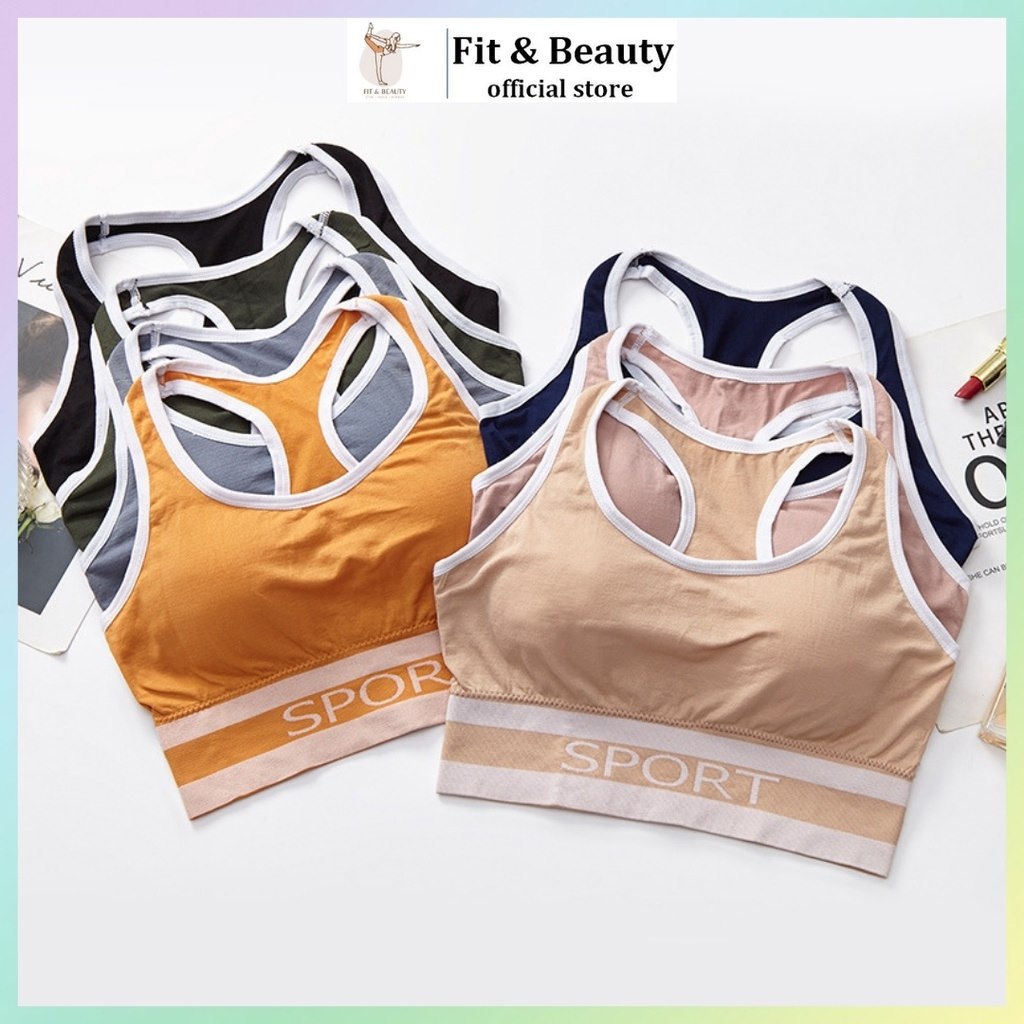 Áo bra tập gym thể thao nữ, áo lót nâng ngực không gọng sắt kiểu dáng SPORT BRA05