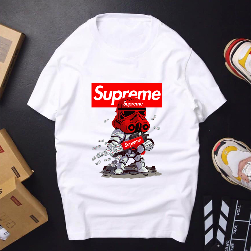 áo thun SUPREME in hình siêu ngầu