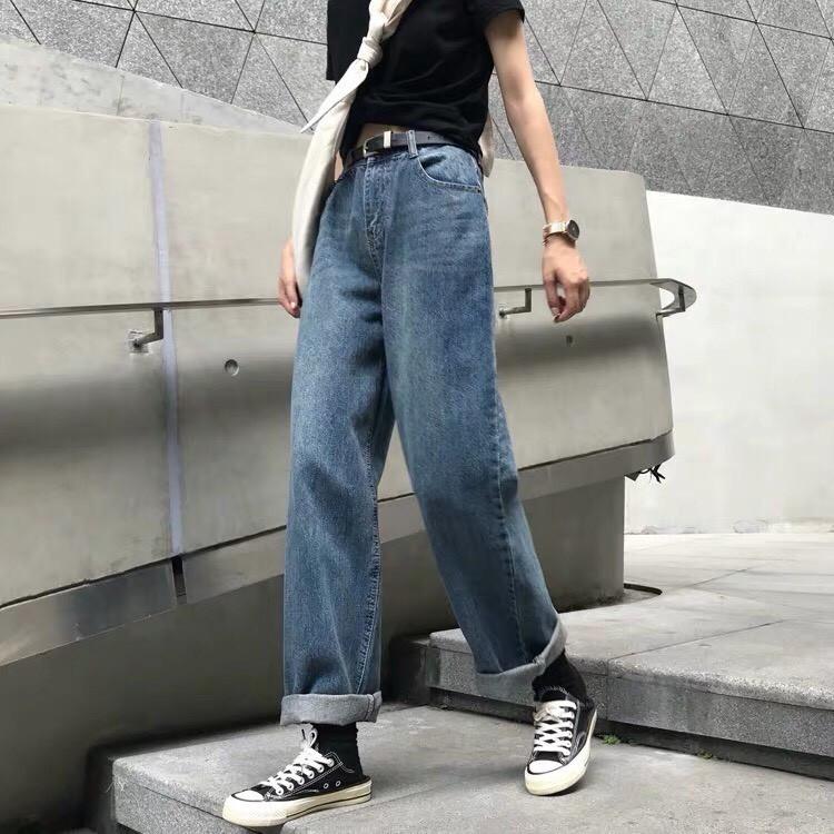 [ [ HOT DỮ DỘI BÀ NỘI!!! ] QUẦN BAGGY JEAN NỮ CAO CẤP HADI.VN HOT KINH ĐIỂN-KCS12358