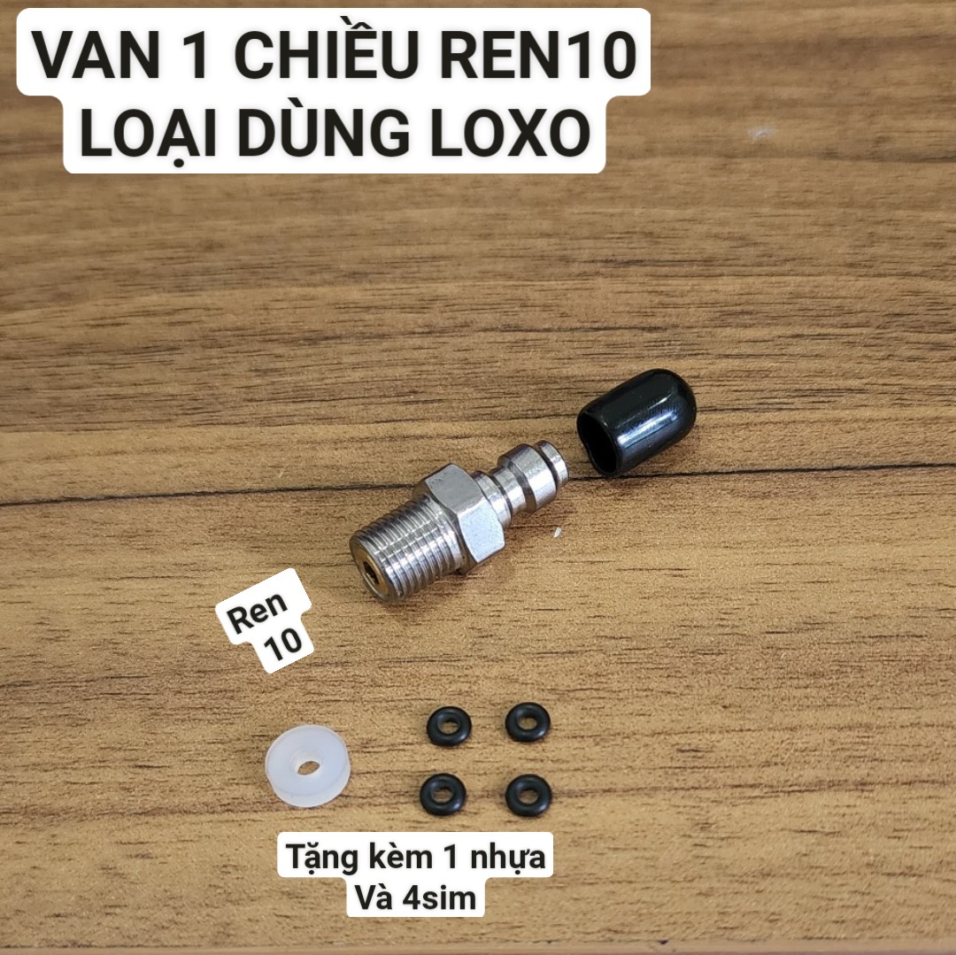 Van nạp một chiều chân 10mm