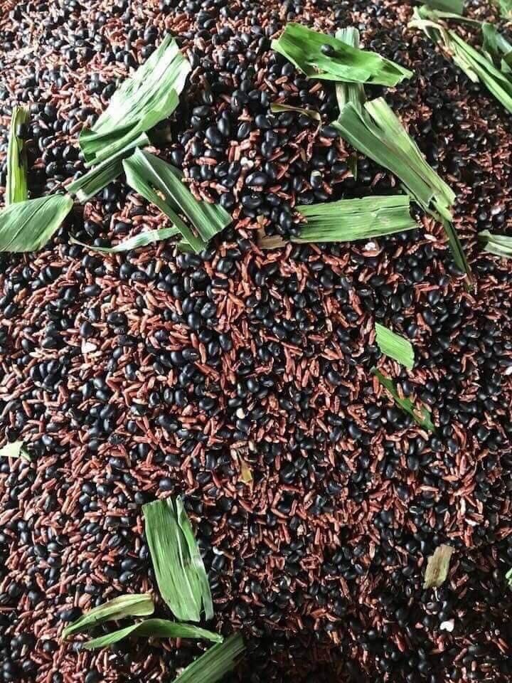 Trà gạo lứt huyết rồng đậu đen xanh lòng đậu đỏ lá dứa 1 kg RANG SẴN