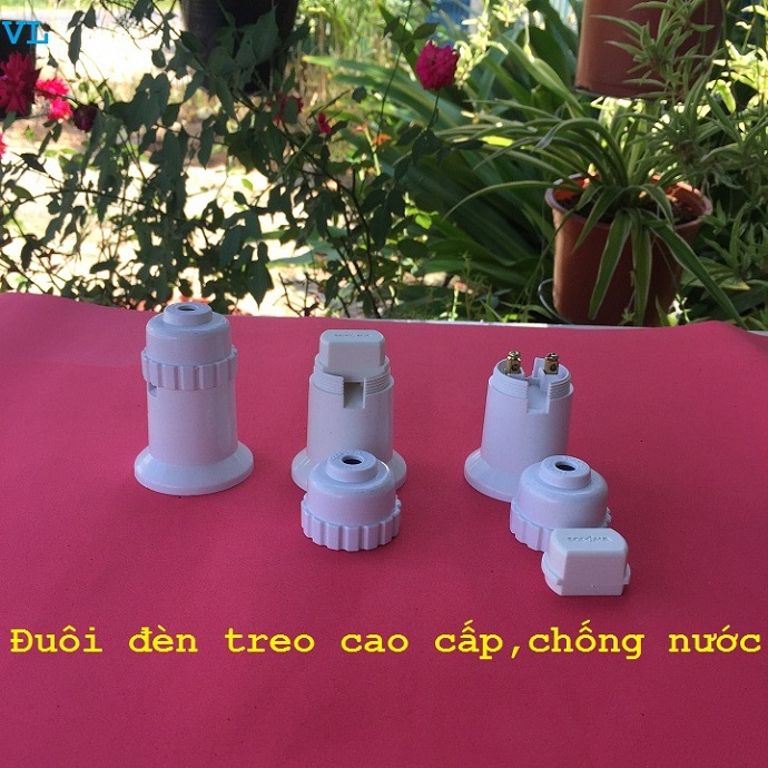 Đui đèn sứ cao cấp chống nước Sopoka