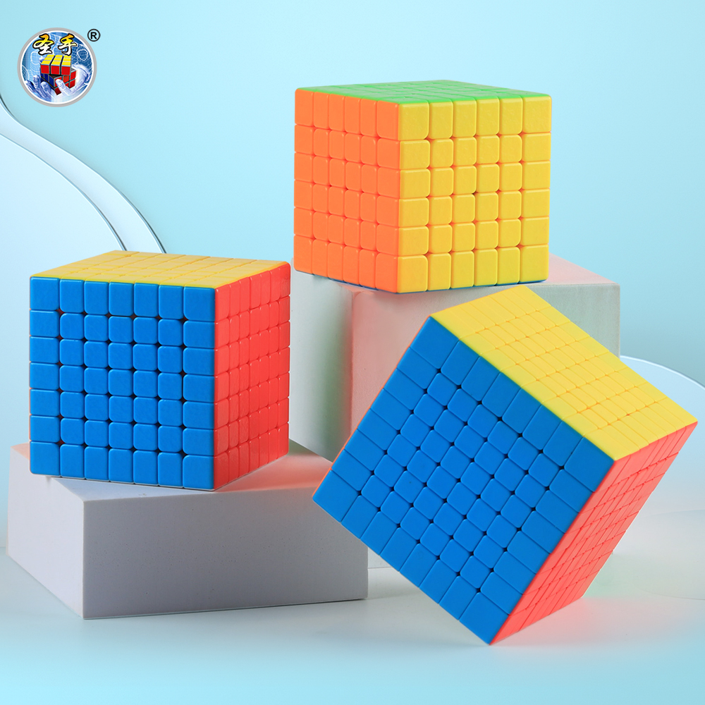 SENGSO Khối rubik từ tính 6x6 7x7 8x8 có sách hướng dẫn cho trẻ em rèn luyện trí óc - INTL