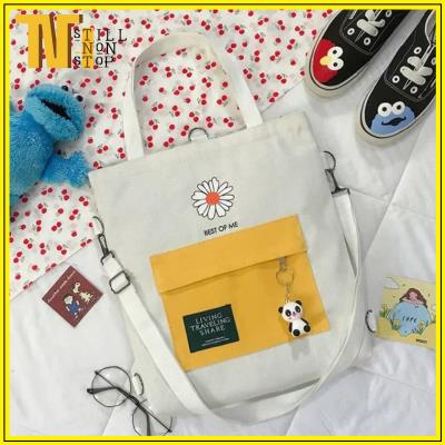 Túi tote thời trang cao cấp - cúc best of me thiết kế tỉ mĩ hợp thời trang túi tote túi vãi túi canvas - cúc best of me - tnt