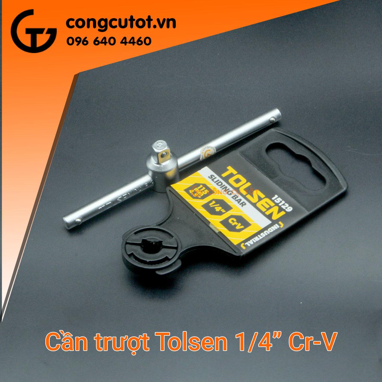 Cần siết đầu trượt tolsen 15129 1/4 x 4.5