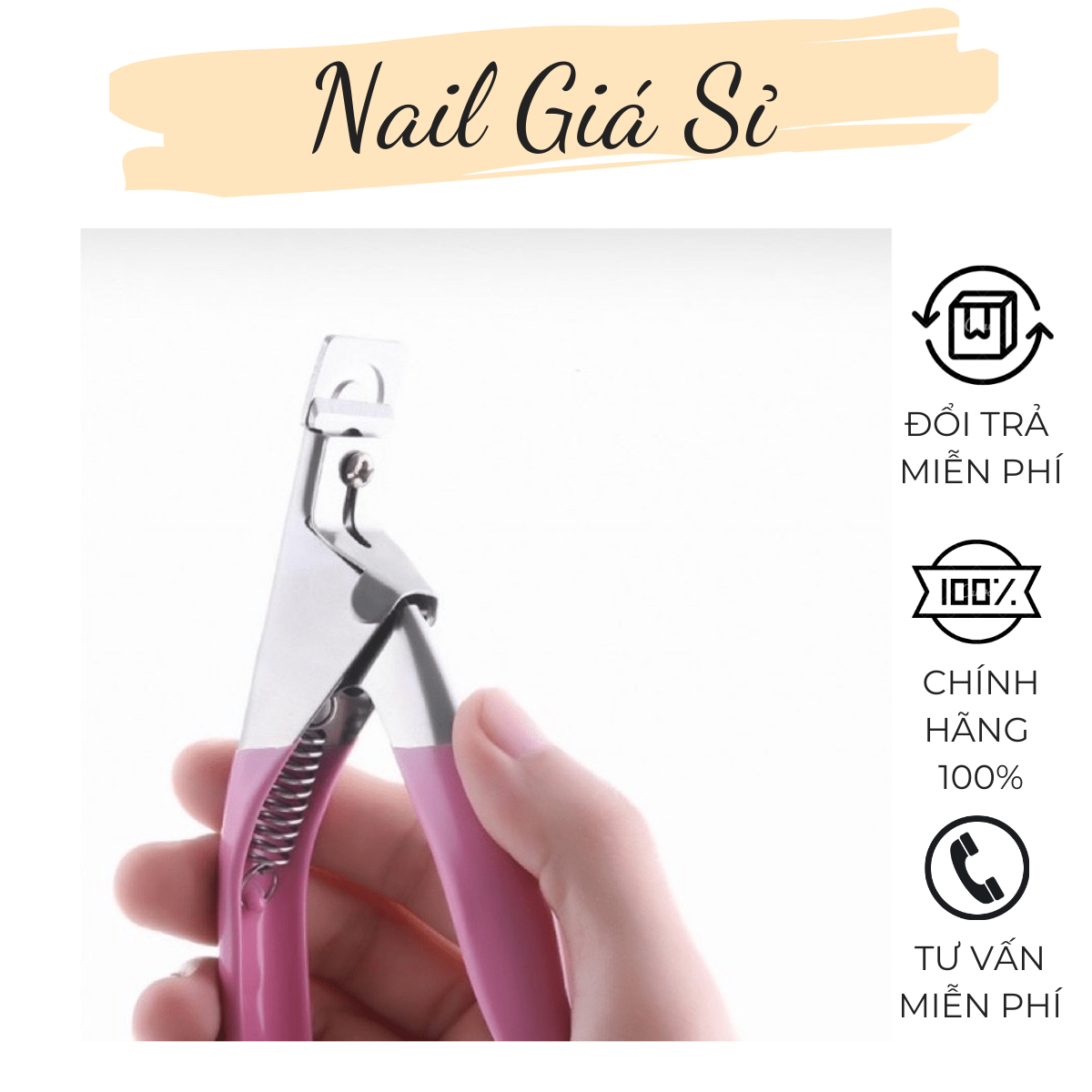 Kiềm bấm móng giả