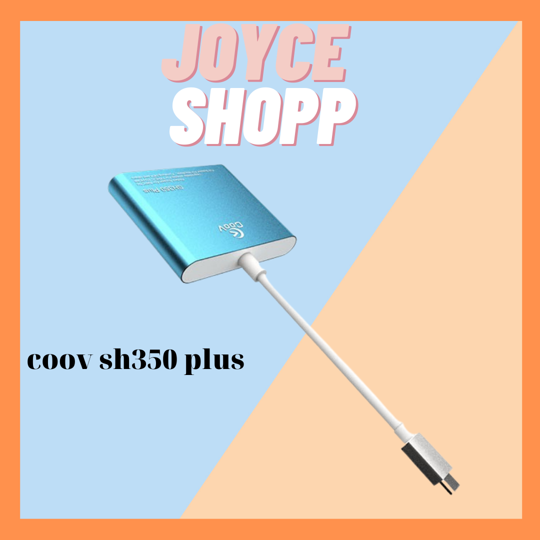 Coov SH350 Plus: xuất hình ảnh 4K/60FPS cho Nintendo Switch, SamSung, MacBook, Huawei