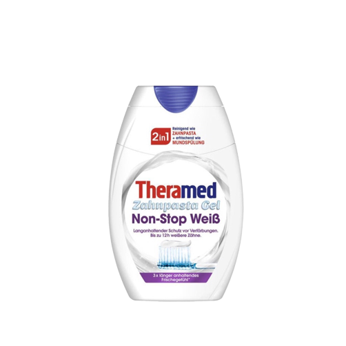 Kem đánh răng Theramed Non-Stop ⚡HÀNG ĐỨC ⚡ 75ml-Đánh bật đi các vết bẩn & mảng bám trên răng