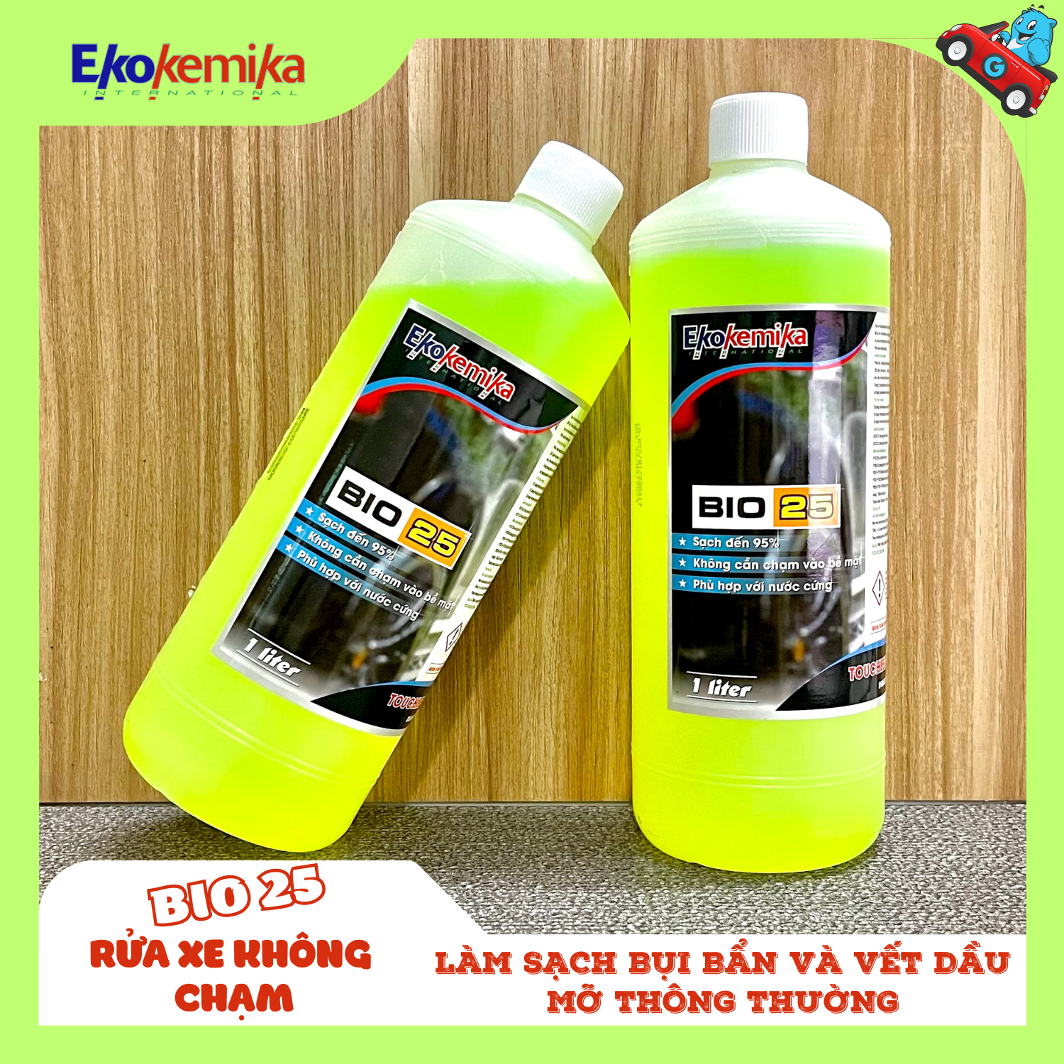Dung Dịch Rửa Xe Không Chạm Bio 25 1L