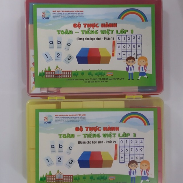 Bộ Thực hành Toán – Tiếng Việt lớp 1 mới ( Nhà Xuất Bản Giáo Dục )