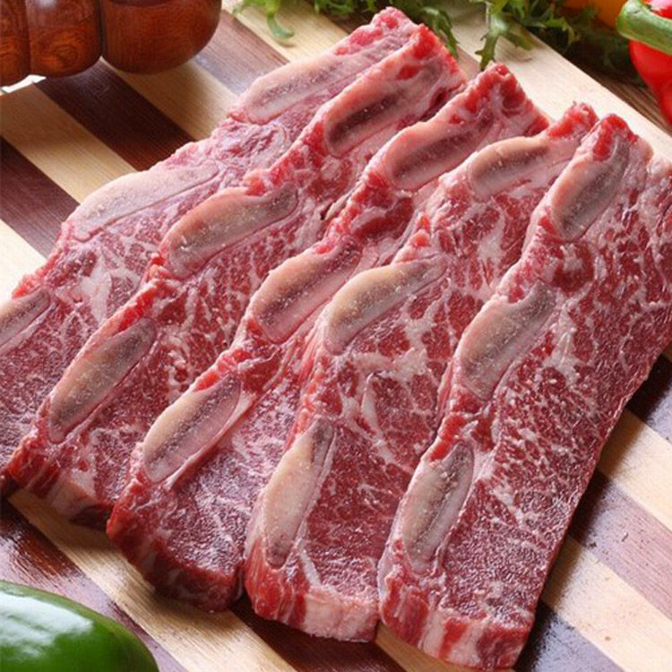 Sườn bò mỹ có xương 500gram -us beef short rib bone in