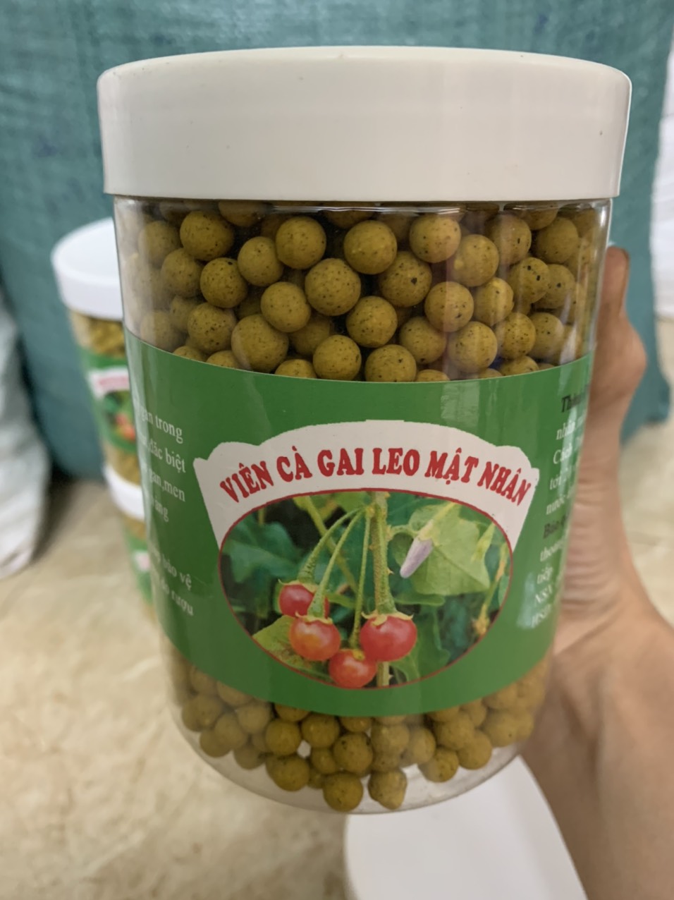 Viên cà gai leo mật nhân (hộp 500g), cà gai leo tăng cường chức năng gan giải độc gan men gan cao gan nhiễm mỡ