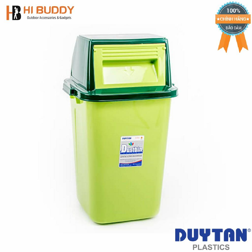 Thùng rác nắp lật lớn duy tân no.0199