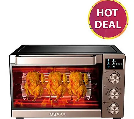 Lò nướng thùng osaka to-45lb - đặc biệt chức năng rã đông