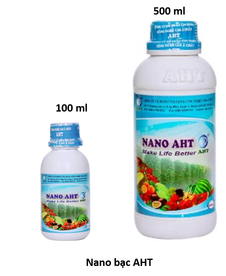 Phân bón vi lượng Nano bạc AHT 100ml/500ml