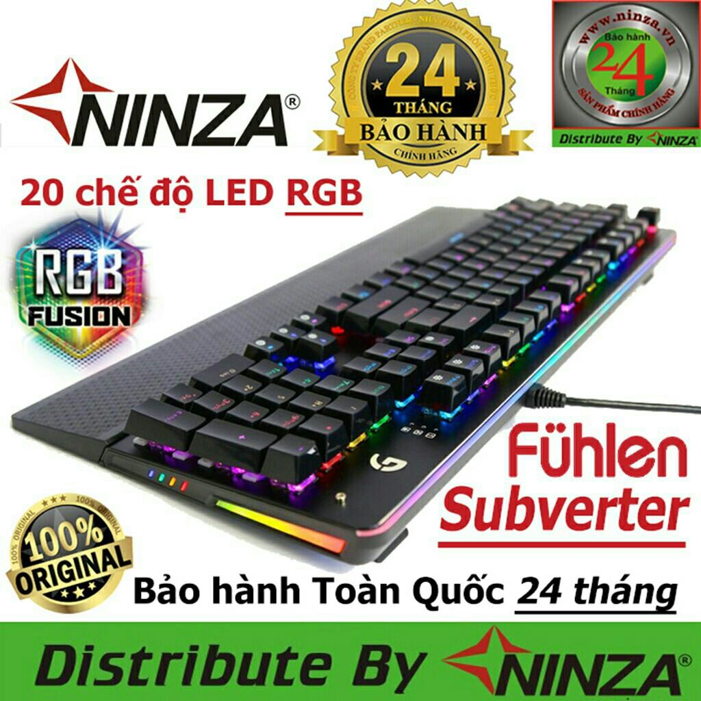 Bàn phím cơ Fuhlen Subverter BlueSwitch, Led
