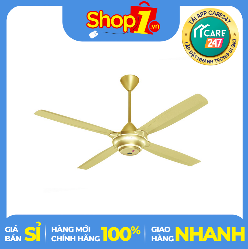 Quạt trần KDK M56XR Vàng, Bạc