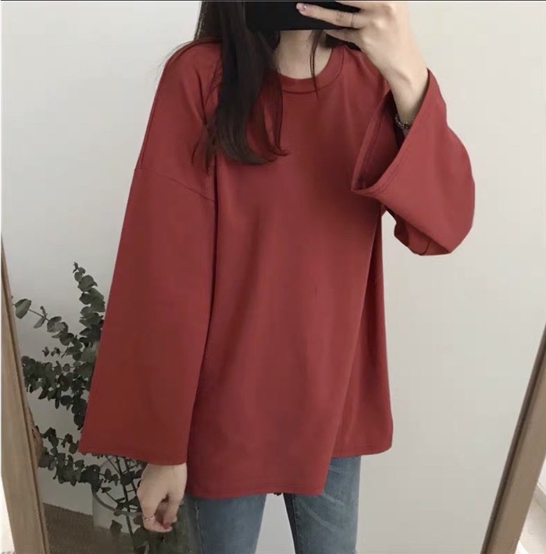 Áo Thun Thay Dài Form Rộng Unisex