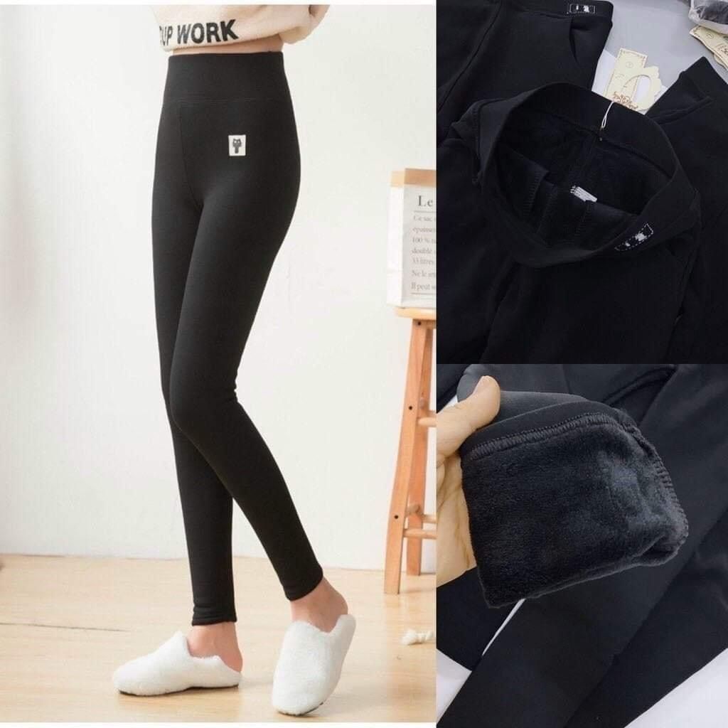 Quần legging mèo lông