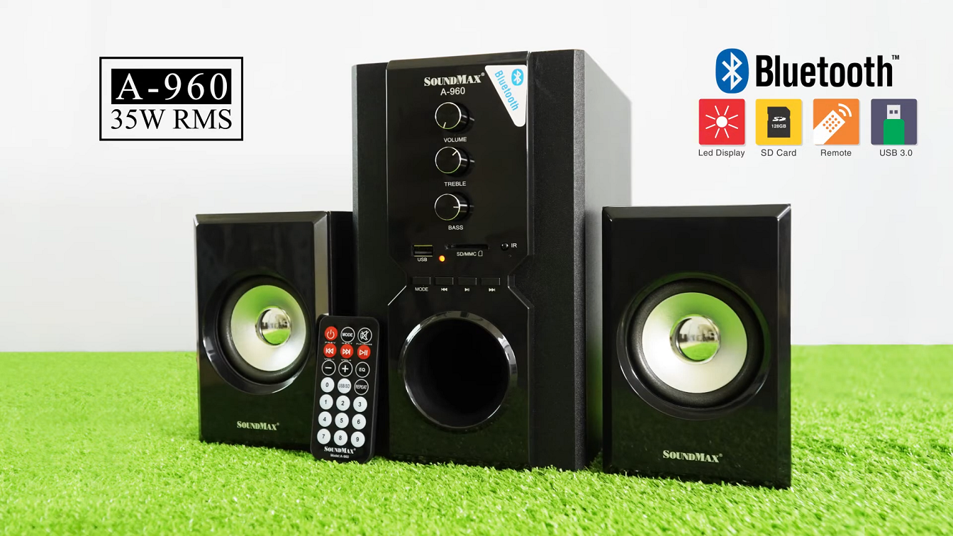 Loa Bluetooth SoundMax A960 trưng bày