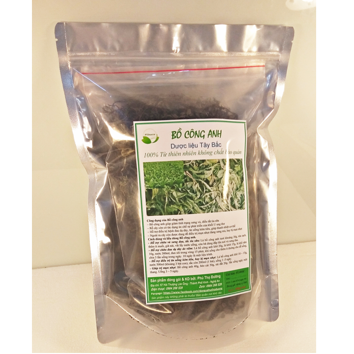 Bồ công anh - Túi 500g Giúp giảm tình trạng sưng vú, điều tắt tia sữa