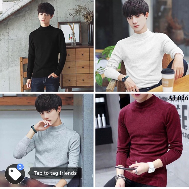 Áo Len Nam Cổ 3 Phân Hàng Quảng Châu Mịn Đẹp - Áo giữ nhiệt thu đông BITULA | Lazada.vn Áo Len Nam Cổ 3 Phân Hàng Quảng Châu Mịn Đẹp - Áo Giữ Nhiệt Thu Đông Bitula | Lazada.Vn