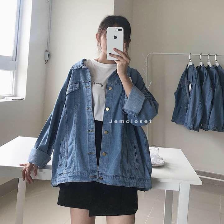 Áo Khoác Jean Nữ Thời Trang Minafashion Akj00