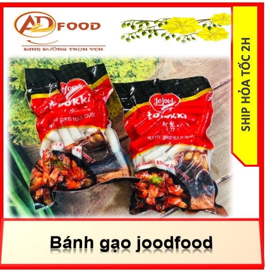 bánh gạo tokboki hiệu Jofood gói 500g