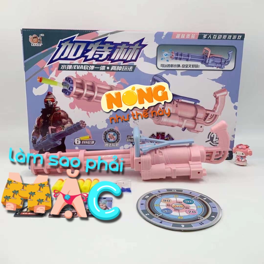 Sung lục bắn đ.ạ.n xốp kéo tay cho bé - MH: B0143