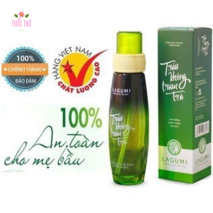 [HCM]Dung Dịch Vệ Sinh Trầu Không Tràm Trà Lagumi ?? Dung Dịch Vệ Sinh Cho Bà Bầu