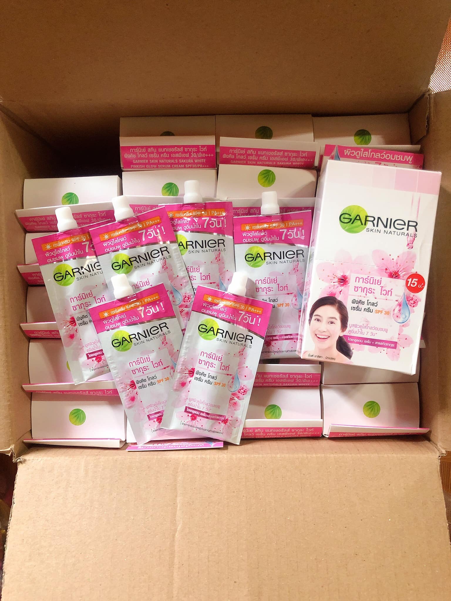 Hộp 6 Gói Dưỡng Da Garnier