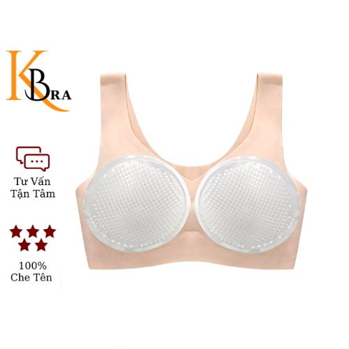 Độn ngực thông hơi miếng độn ngực silicone với thiết kế thông hơi 6676