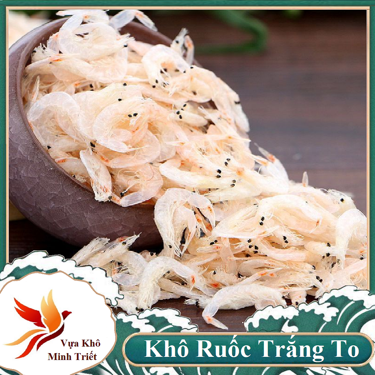 RUỐC CON TRẮNG NGẦN SIÊU TO SẠCH SẠN-Vựa Khô Minh Triết