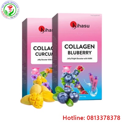 Kihasu Collagen Nghệ Vàng – Thạch Bổ Sung Sức Khỏe và Làm Đẹp Da