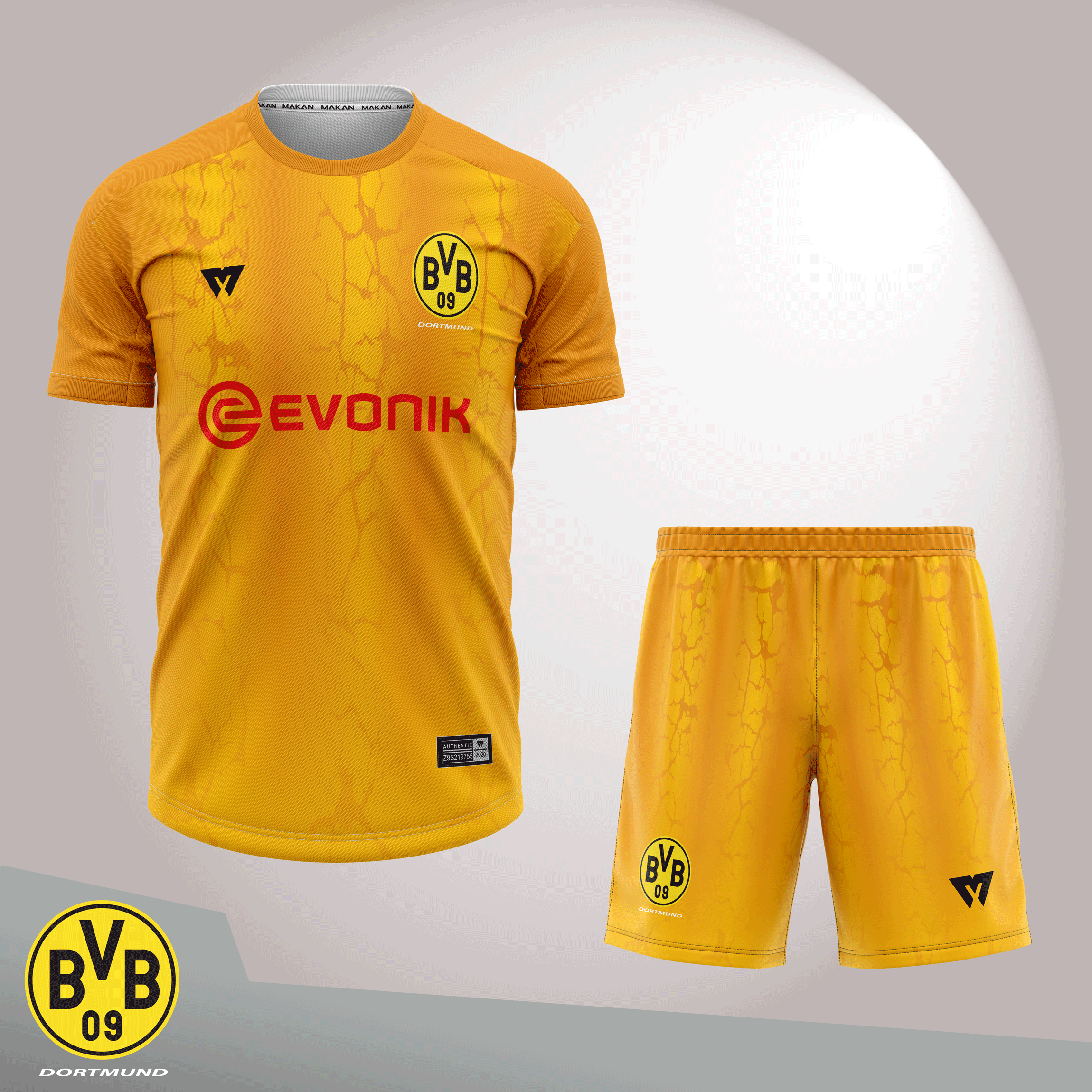 [HCM]Áo đá banh CLB Borussia Dortmund BD502