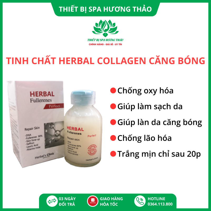 Tinh Chất Collagen Tươi HERBAL Căng Bóng, Trẻ Hóa Da, chống Lão Hóa