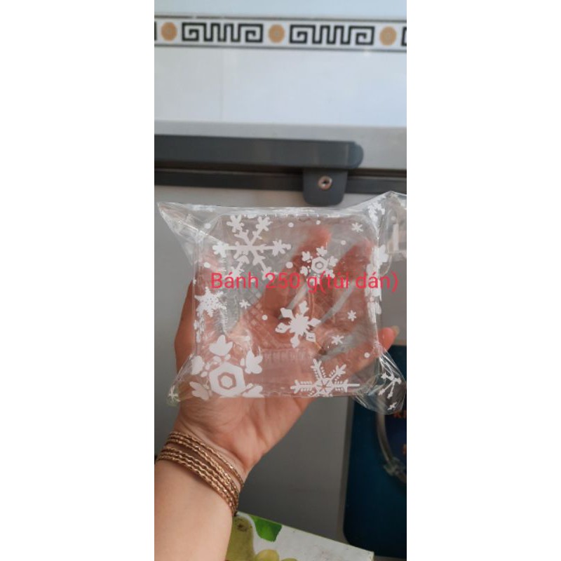 Set khay + túi dán trung thu bánh 250 g