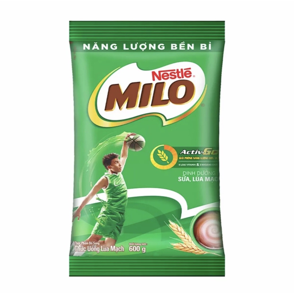 Bột milo bịch 600gr - nestle
