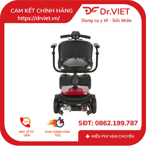 Xe lăn điện Raider T4L giúp di chuyển tiến lùi an toàn và thuận tiện cho người già, người chân yếu và người khuyết tật. 13 Xe lăn điện Raider T4L giúp di chuyển tiến lùi an toàn và thuận tiện cho người già, người chân yếu và người khuyết tật.