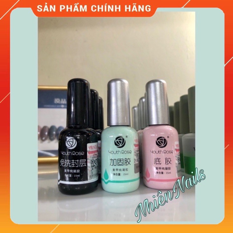 Base liên kết top cường lực cứng móng hoa hồng