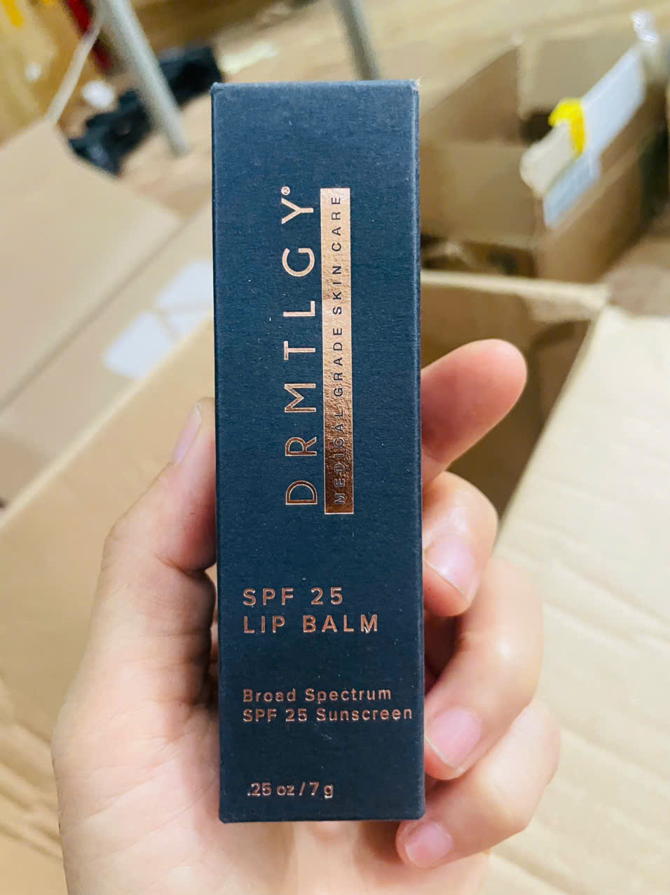 Son dưỡng môi DRMTLGY Dưỡng ẩm và chống lão hóa sớm,Không bết dính SPF 25, 7g