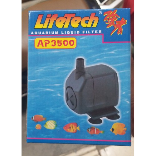 Máy bơm Lifetech AP 3500 công suất 60W dùng cho hồ cá cảnh hòn non bộ